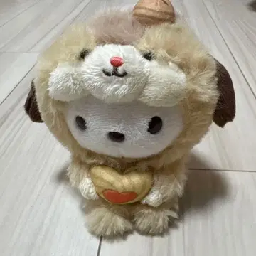 산리오 Sanrio 리스모후모후 마스코트 홀더 포차코 봉제 인형