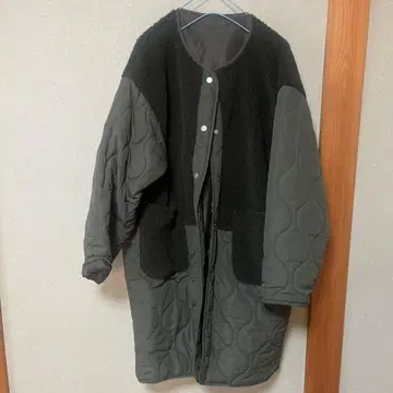 HANERU COMPANY LIMITED 퀼팅 자켓 카키