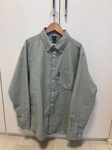 mont-bell 체크 무늬 긴팔 셔츠 M