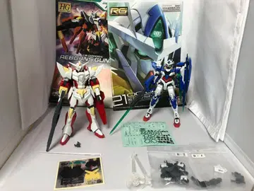 건담 프라모델 HG 리본즈 건담 RG 더블오 퀀터 2체 세트