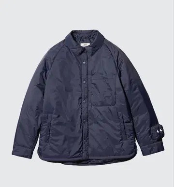 UNIQLO x 안야 힌드마치 퍼프 테크 셔츠 자켓