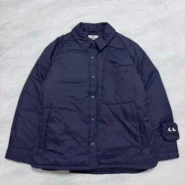 UNIQLO x 안야 힌드마치 퍼프 테크 셔츠 자켓