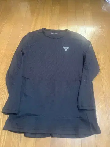 언더 아머 프로젝트 락 블랙 긴팔 셔츠