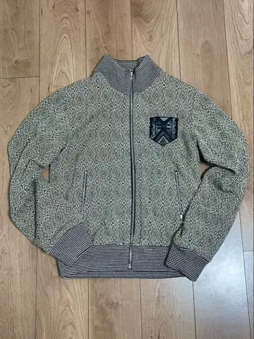 드리스반노튼 Dries Van Noten 페르시아 카펫 패턴 블루종