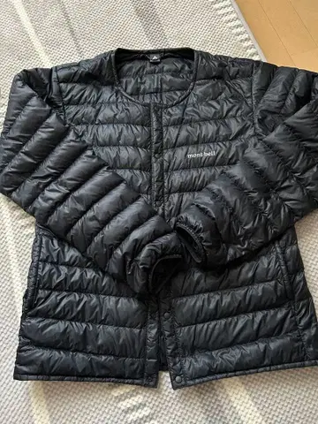 새상품급 몽벨 스페리오 다운 다운 자켓 수납 봉투 포함