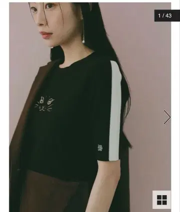 [라그나문] LAGUNA CAT 라인 니트 풀오버 블랙 F