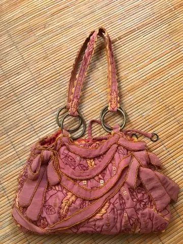 자민푸에슈 JAMINPUECH 핑크 핸드백