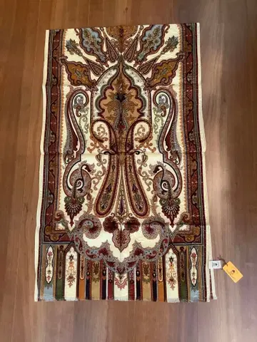 [ 미사용 ] TOPKAPI 페이즐리 스톨 울/실크 혼방