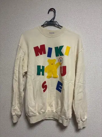 MIKI HOUSE 곰 자수 트레이닝복