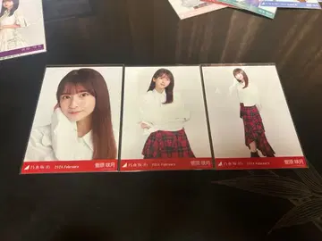 노기자카46 브로마이드 스가와라 사츠키 타탄 체크 컴프