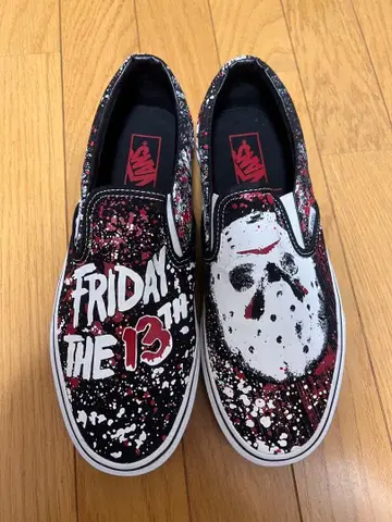 Friday the 13th Vans 슬립온 28cm