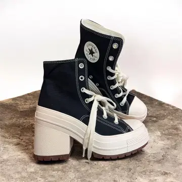 레어 미사용 새상품 컨버스 척테일러 통굽 하이힐