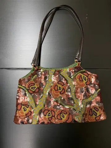 JAMIN PUECH 비즈 자수 핸드백