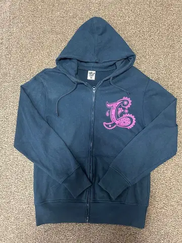 B'z LIVE-GYM 2011 C'mon M 사이즈 네이비 후드티