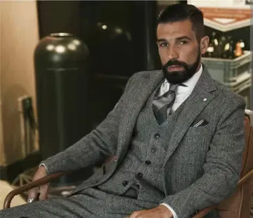 [컨디션 최상] 해리스 트위드 셋업