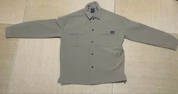 RYZ 긴팔 셔츠 M 그레이 네이비