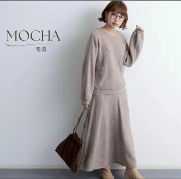 MOCHA 니트 셋업 브라운