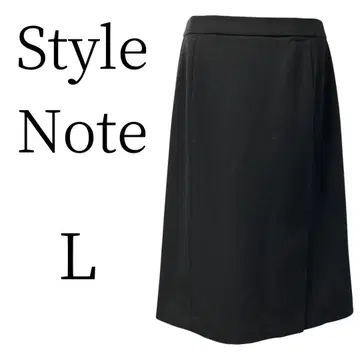 새상품급 Style Note 스타일노트 블랙 무릎 기장 타이트 스커트 L