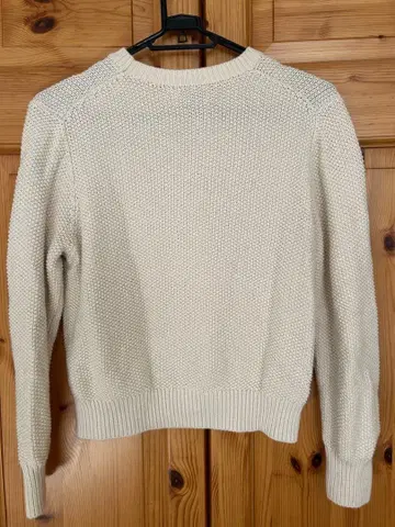 UNITED ARROWS 아이보리 크루넥 니트