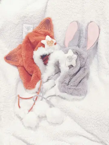 주토피아 팬캡 주디 닉 상하이 디즈니 한정판 2세트