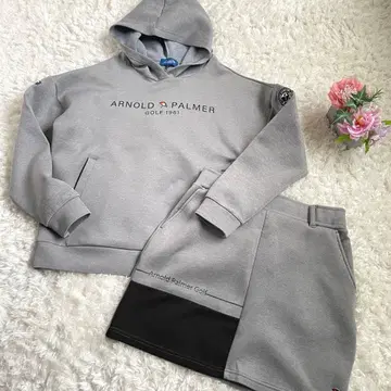 [컨디션 최상] 아놀드 파머 후드티 스커트 셋업 골프 L