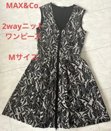 MAX&Co. 2way 니트 원피스, M 사이즈