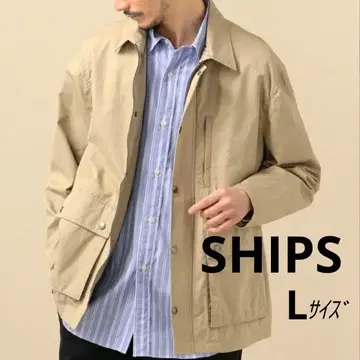 [쉽스] 헌팅 블루종 베이지 L 사이즈