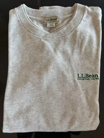 L.L.Bean 그레이 긴팔 티셔츠 L 사이즈