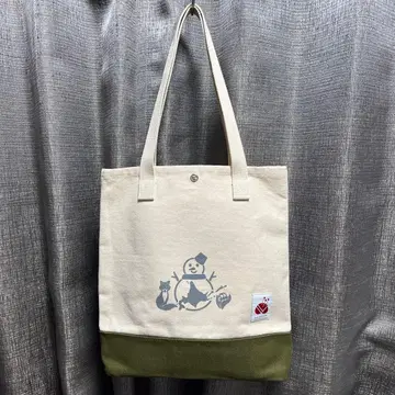교토 제작 공방 삿포로시 한정판 캔버스 토트백