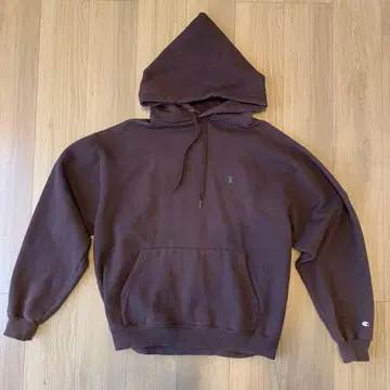 Champion 브라운 후드티 XL 후디