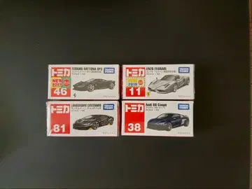 미개봉 토미카 4대 세트