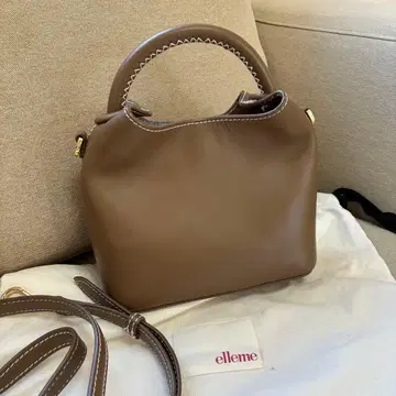 새상품급 elleme 엘레메 그레이지 2way madeleine