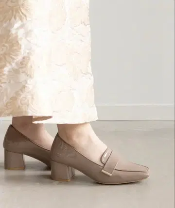 [ 새상품급 ] RANDA S사이즈 우천 겸용 스퀘어토 로퍼 신발