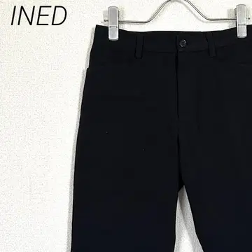 INED 슬랙스 테이퍼드 앵클 기장 포켓 부착 심플 일본제