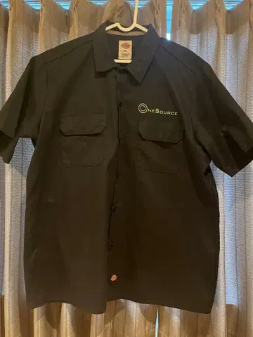 Dickies 셔츠 블랙