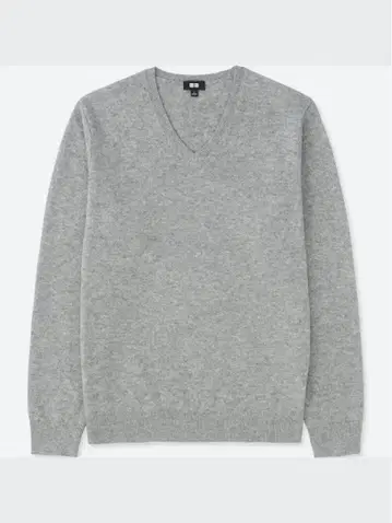 [ 컨디션 최상 ] 유니클로 캐시미어 V넥 스웨터 S 사이즈