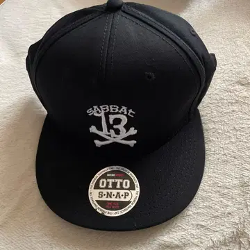 SABBAT13 블랙 야구 모자