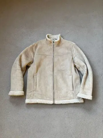 올드 유니클로 무스탕 자켓 레어 00s 90s