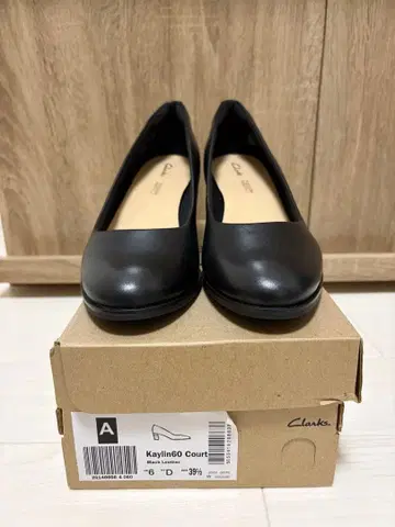 [ 새상품, 미사용 ] Clarks Kaylin60 Court 블랙 포멀