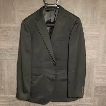 블랙 비즈니스 정장 싱글 버튼