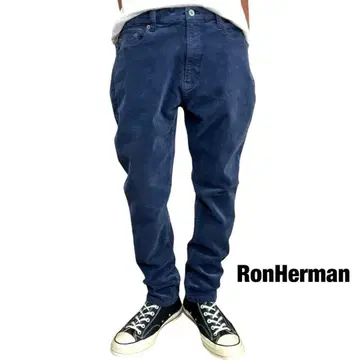 론 허먼 네이비 슬림핏 팬츠