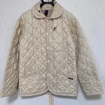LAVENHAM 아이보리 퀼팅 자켓
