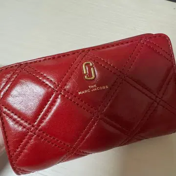 THE MARC JACOBS 빨간색 접이식 지갑