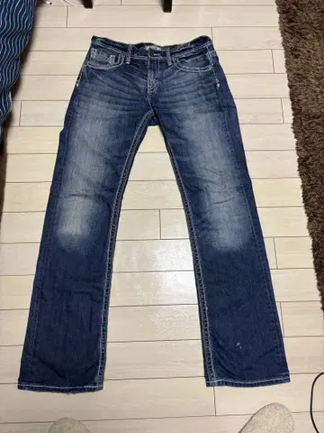 다크 블루 와이드 데님 y2k