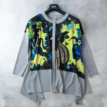 토쿠코 프리미어볼 스트레치 가디건 9 (M) 그레이 일본제