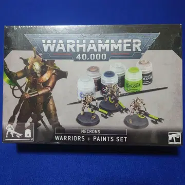Warhammer 40,000 네크론 워리어+페인트 세트