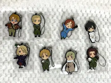 헤타리아 러버 스트랩 8종 세트