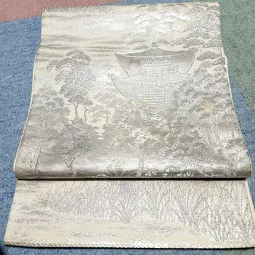 후쿠로 오비 육통 무늬