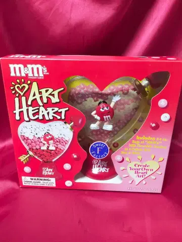 M&M's 초콜릿 디스펜서 하트 ART HEART