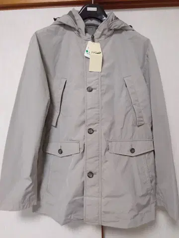 반값 이하 미착용 CROCODILE 타프타 후드 부착 마운틴 파카